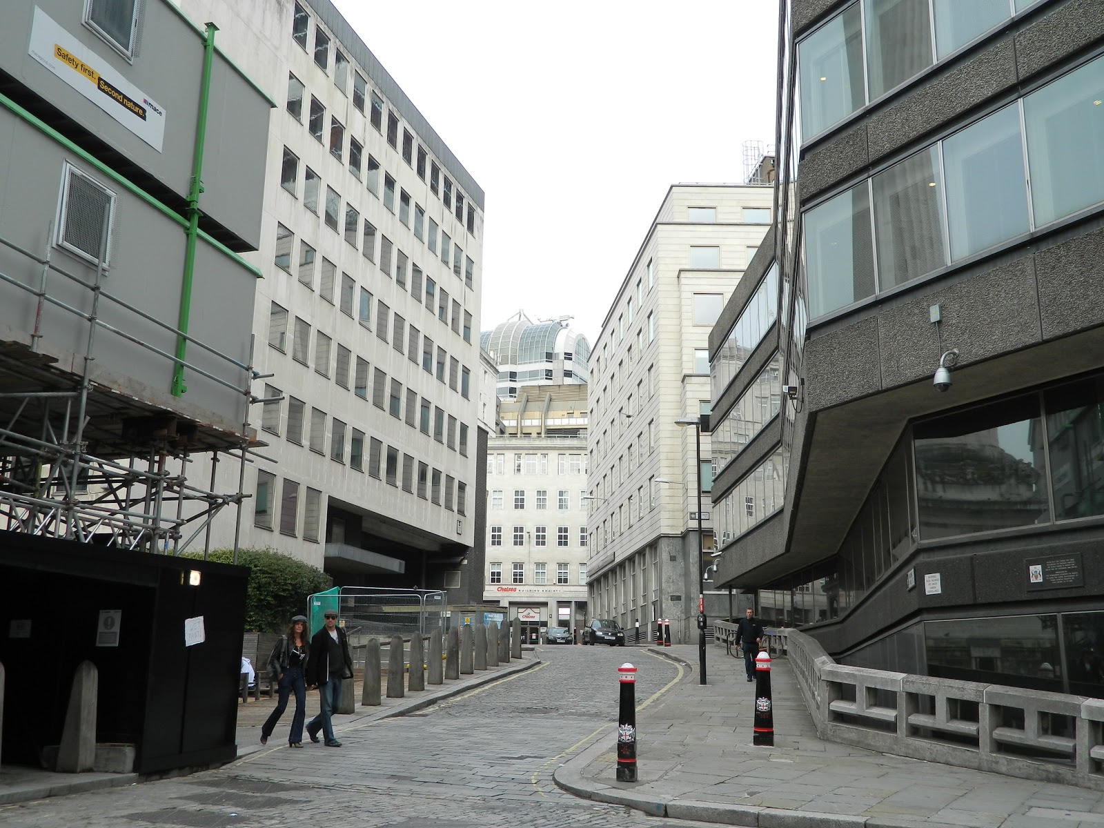 Grace Elliot blog. Unofficial London Then and Now, Pudding Lane.