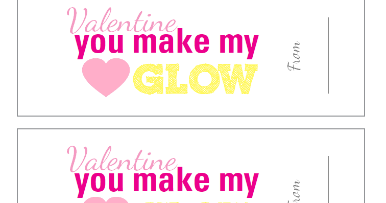 Bright image throughout you make my heart glow printable Remarkable image intended for you make my heart glow printable