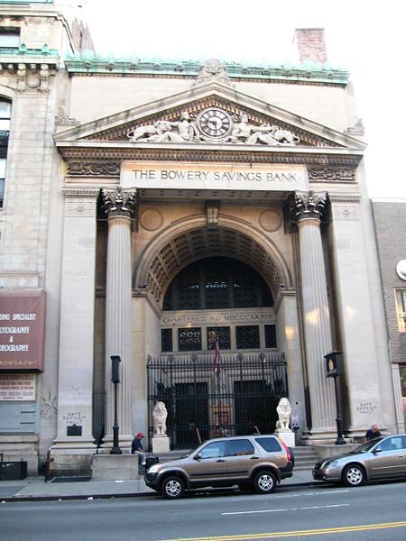 Daytonian In Manhattan The 1895 Bowery Savings Bank