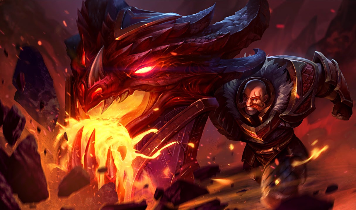 LoL wallpapers : Braum --- Matadragones