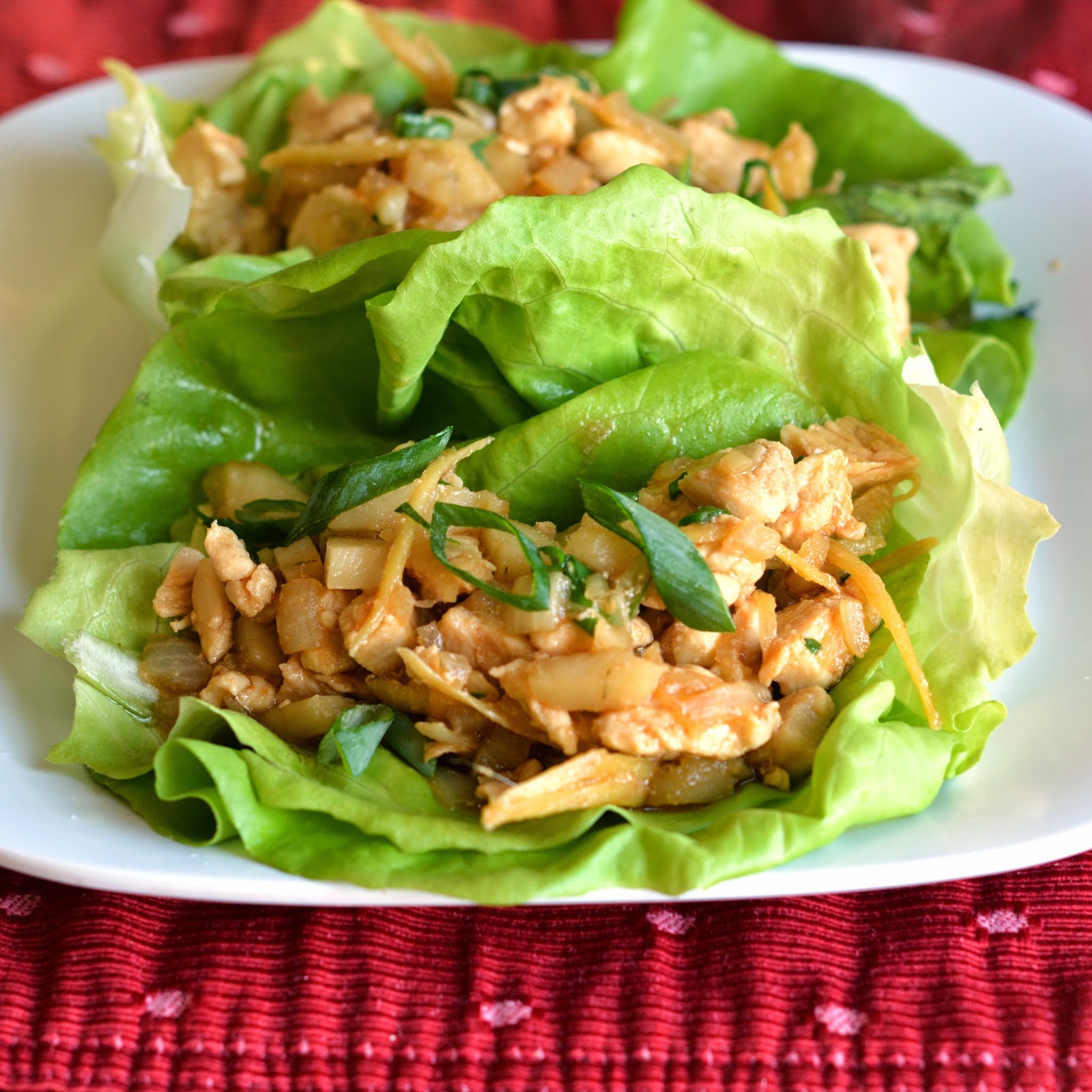 Mom, What's For Dinner? Healthy Asian Lettuce Cups