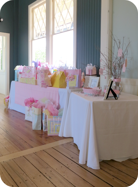 Baby Shower Tables