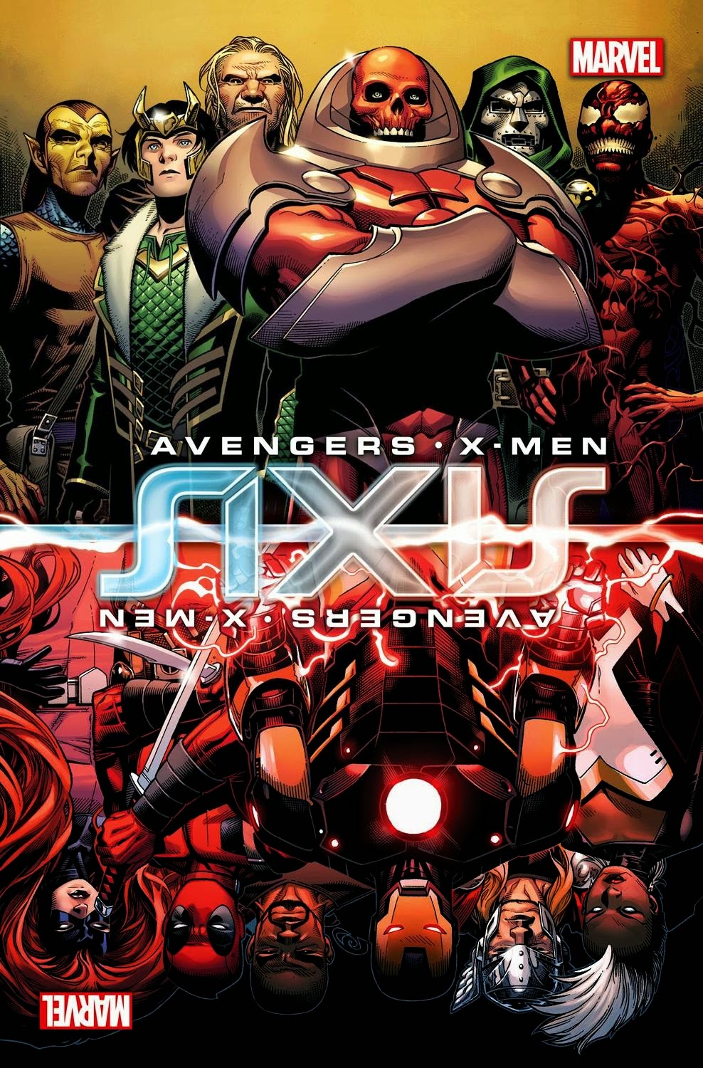 Vengadores & XMen AXIS El evento que cambiará Marvel Comicrítico