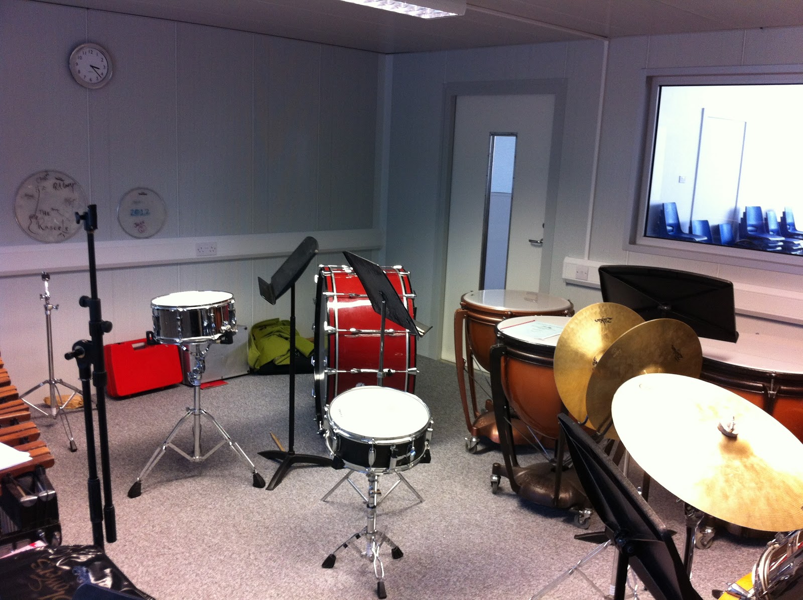BLACK CAT MUSIC Trent College install music practice room for percussion