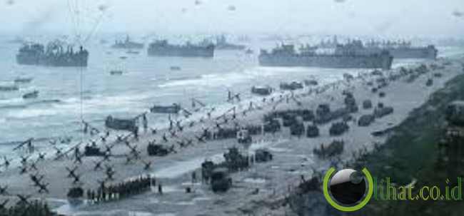 Pertempuran di Pantai Normandy