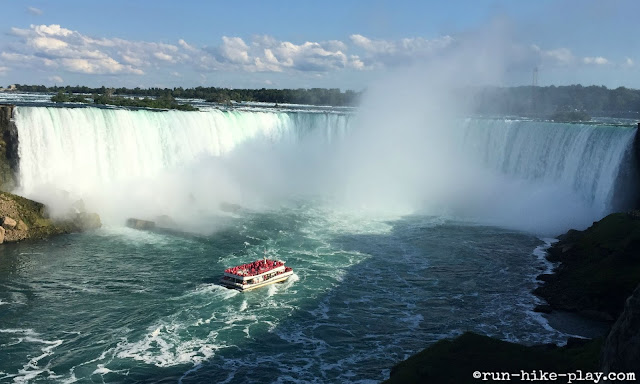 Hornblower at Horseshoe Falls at Niagara