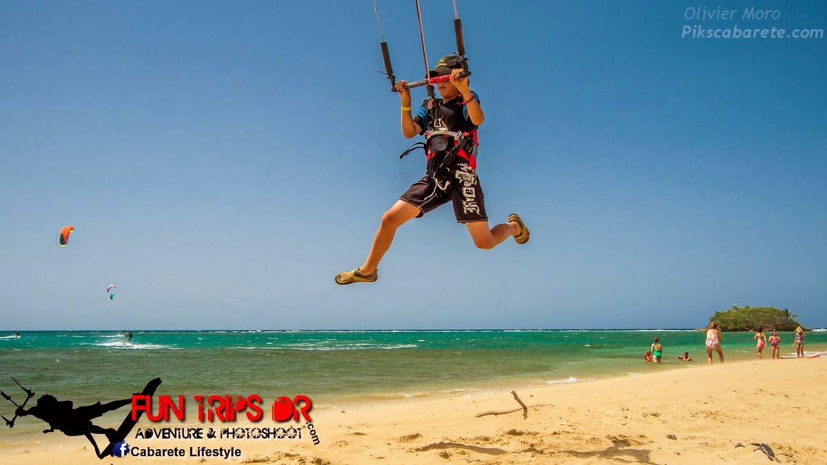 Kite Trip Bonita Island July 21th Cabarete Kiteboarding School Fun