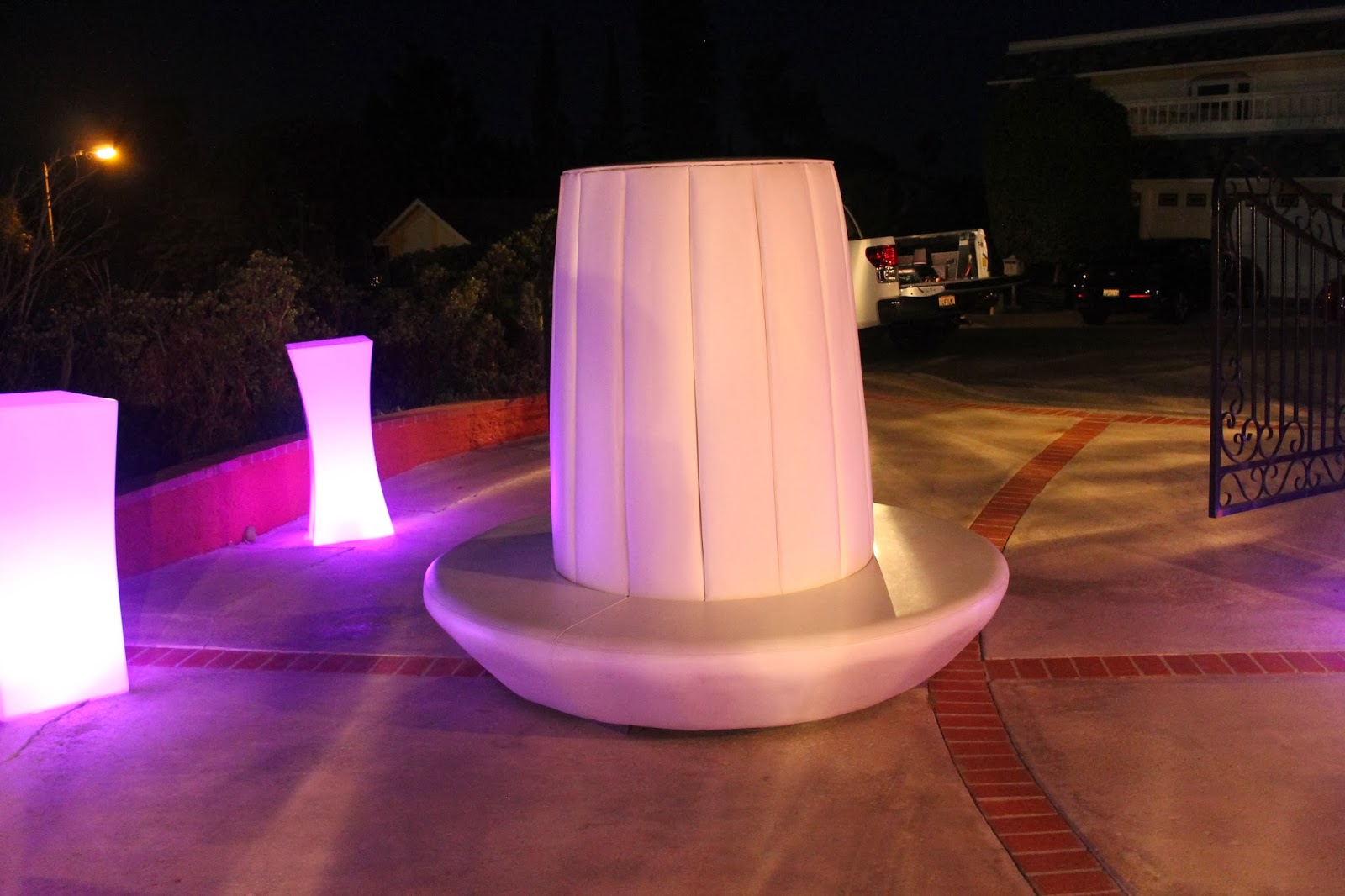 Orange County Party Rentals New LED Light Furniture