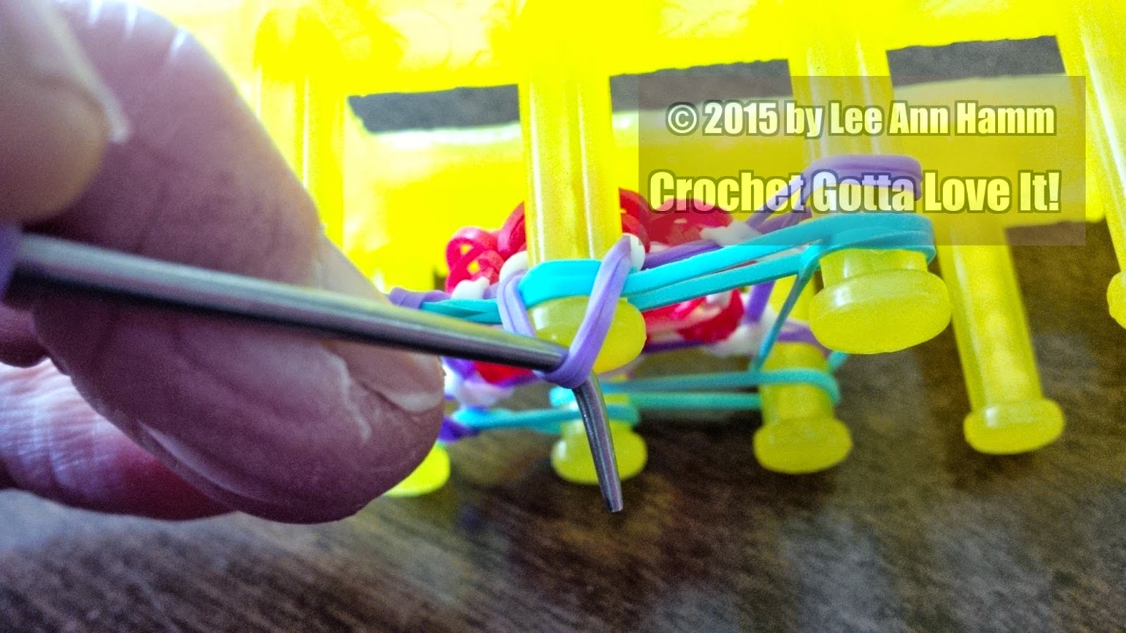 Crochet...Gotta Love It! Blog Loom Knit a Rubber Band Grip!