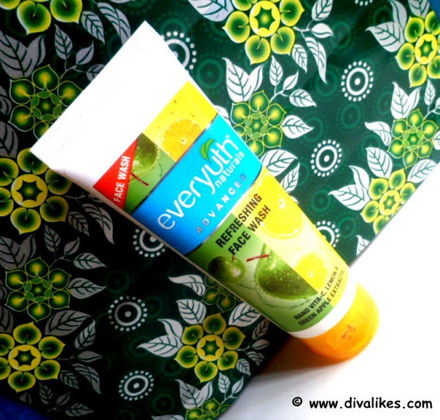 Everyuth Naturals Advanced Refreshing Face Wash Review Diva Likes