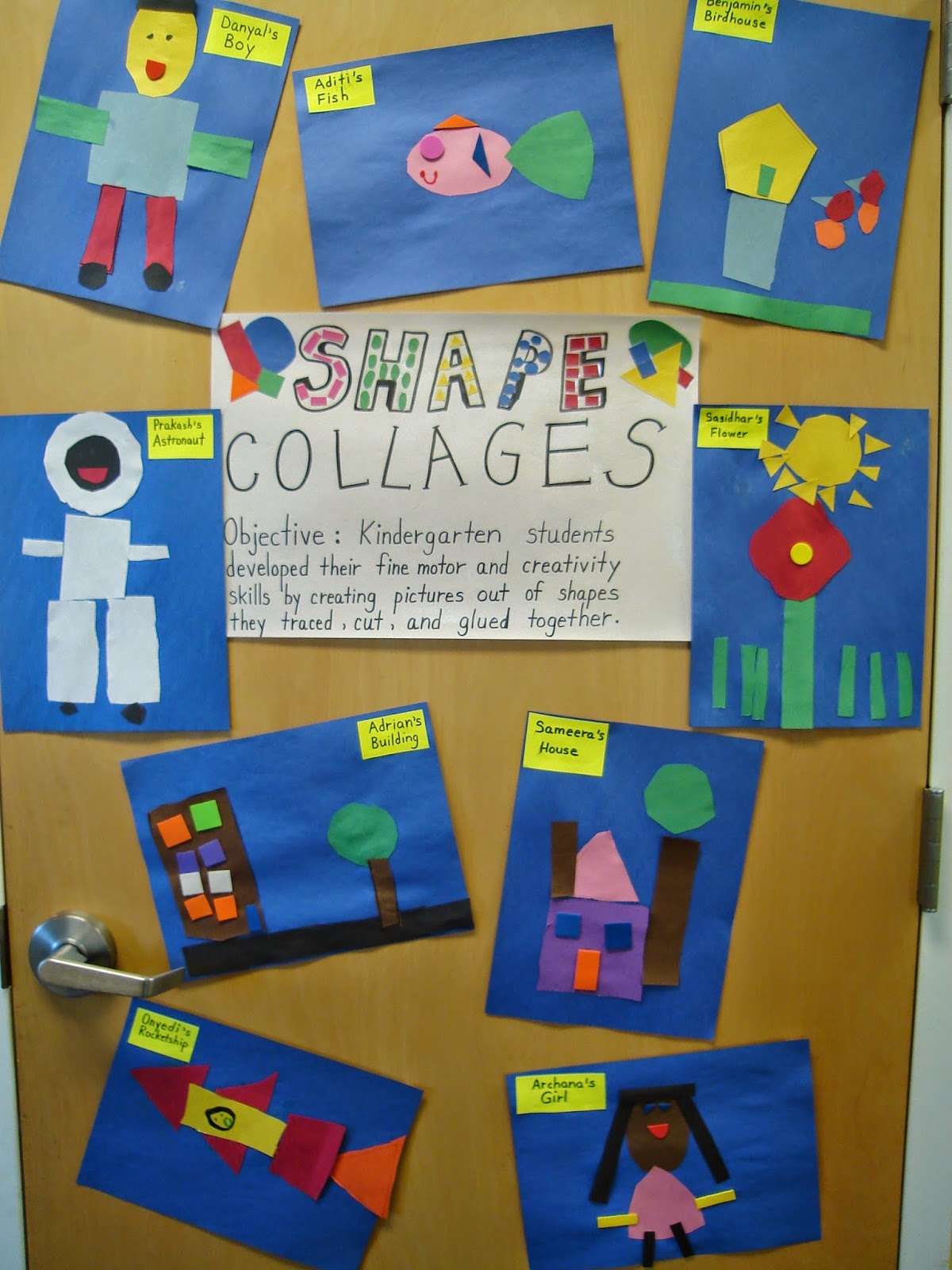 shape collage art shape collage art