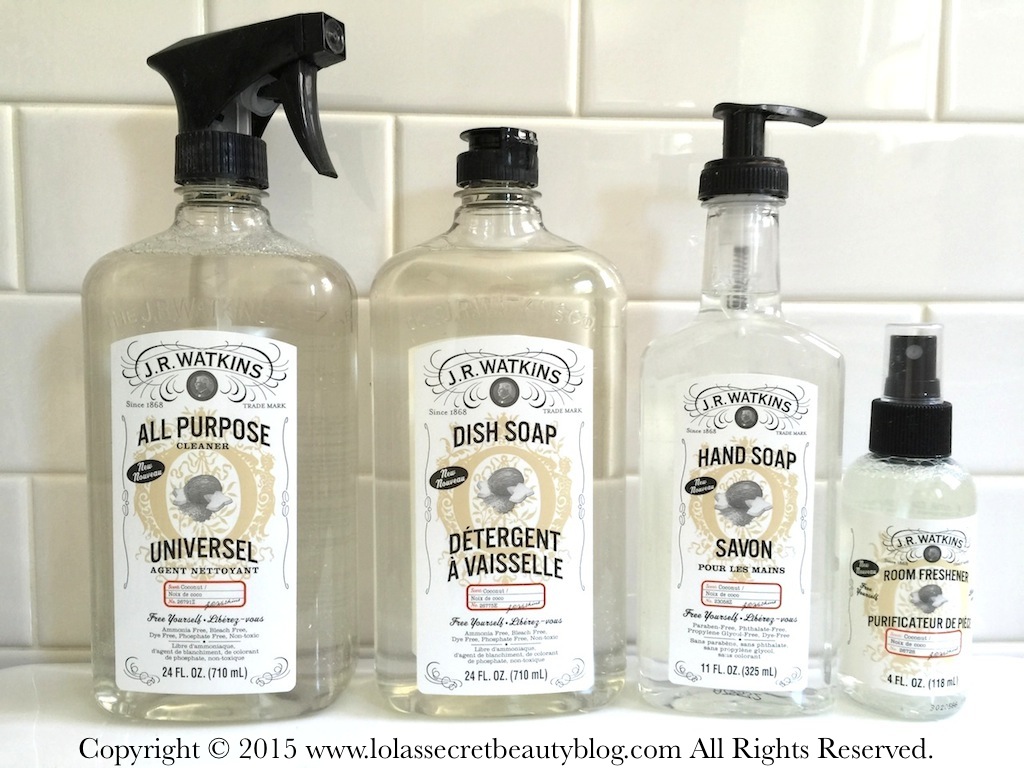 lola's secret beauty blog NEW! J.R. Watkins Coconut Home Care Line