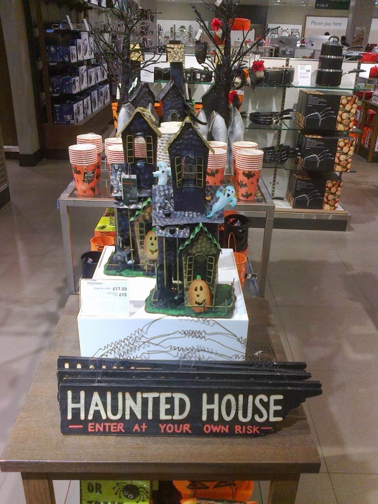 Halloween Vince's dark delights! Clintons, John Lewis & TK Maxx