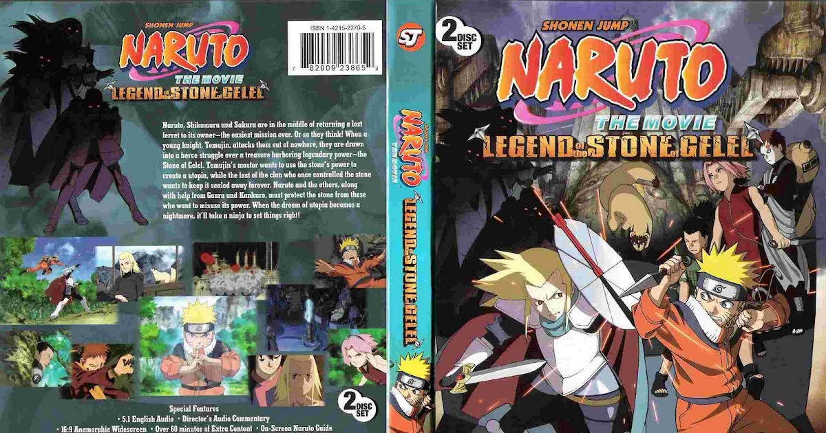 Cover Animes: Naruto The Movie: Legend Of The Stone Of ...
