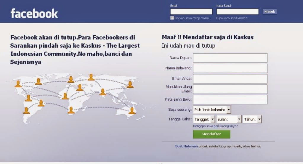 Mark Zuckerberg Menyebut KASKUS di Page Facebook