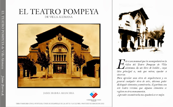 Diseño Libro Teatro Pompeya de Villa Alemana