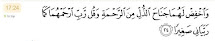 Q.S Al Israa’, 17:24