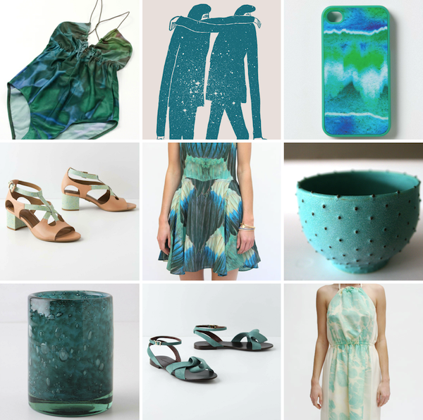 Gems 9 Awesome Things Teal / Seafoam / Turquoise Edition