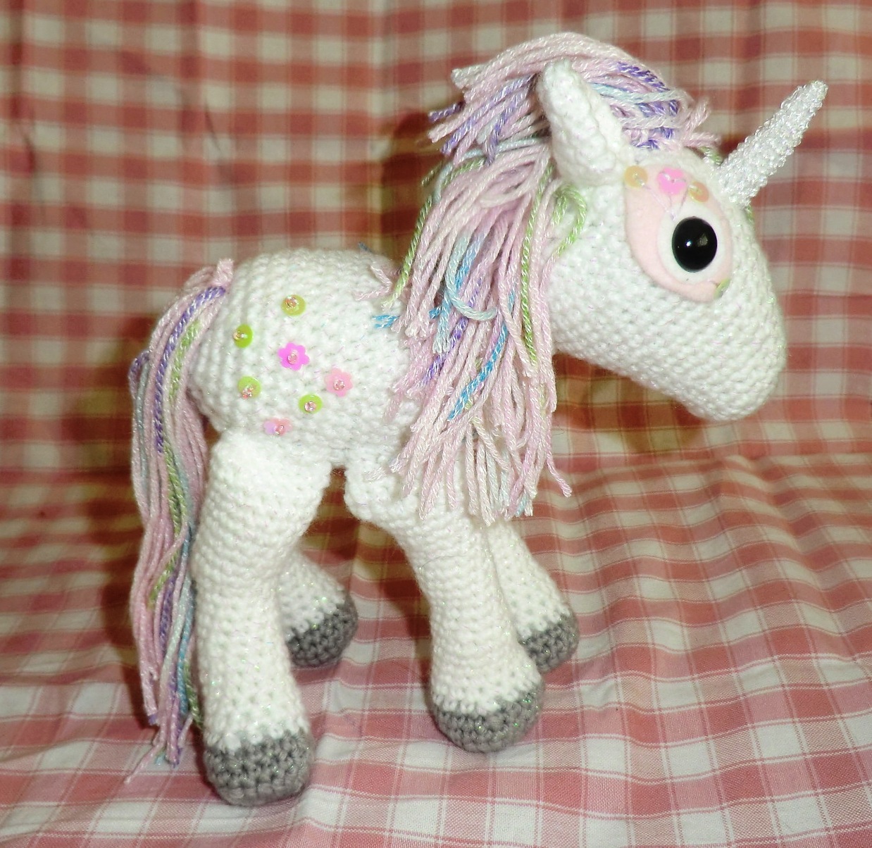 Amigurumi Barmy: Sparkly unicorn