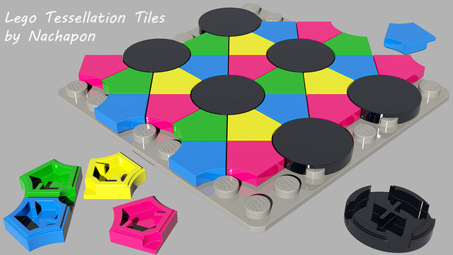 Resultado de imagen de lego tessellation tiles