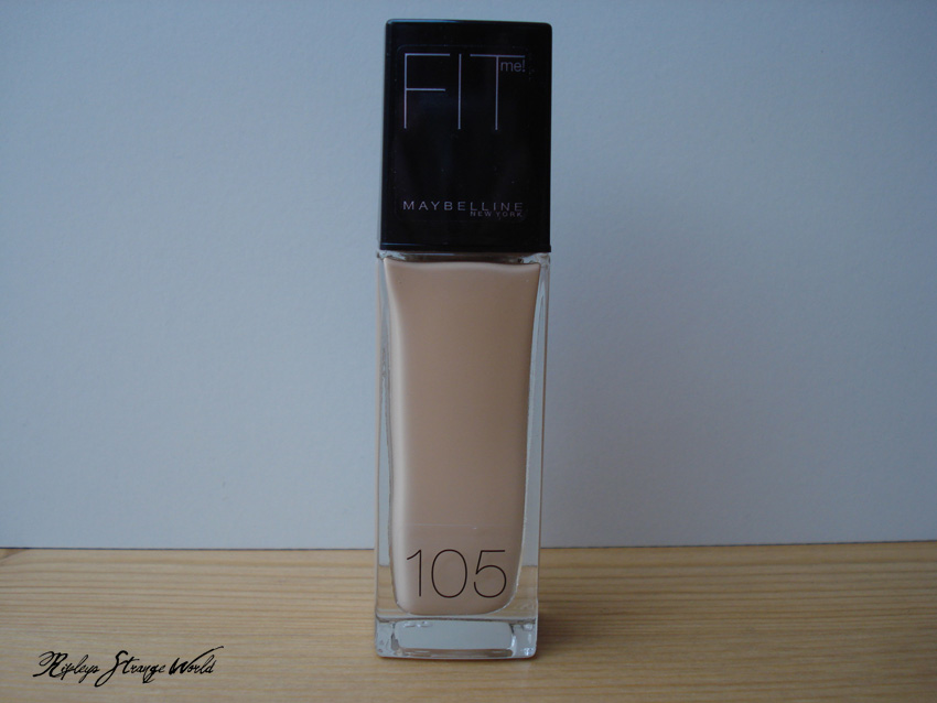 Ripleys Strange World Maybelline Fit Me Liquid Foundation in 105 Natural Ivory