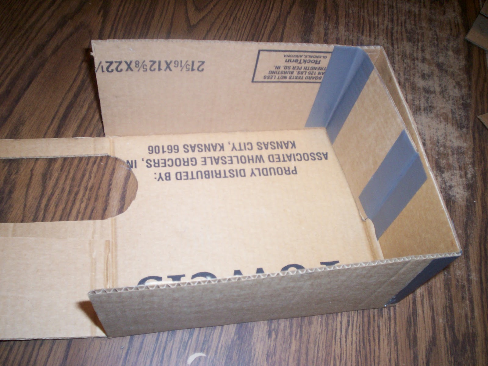 I Create Purty Thangs Cardboard Rotating Can Holder