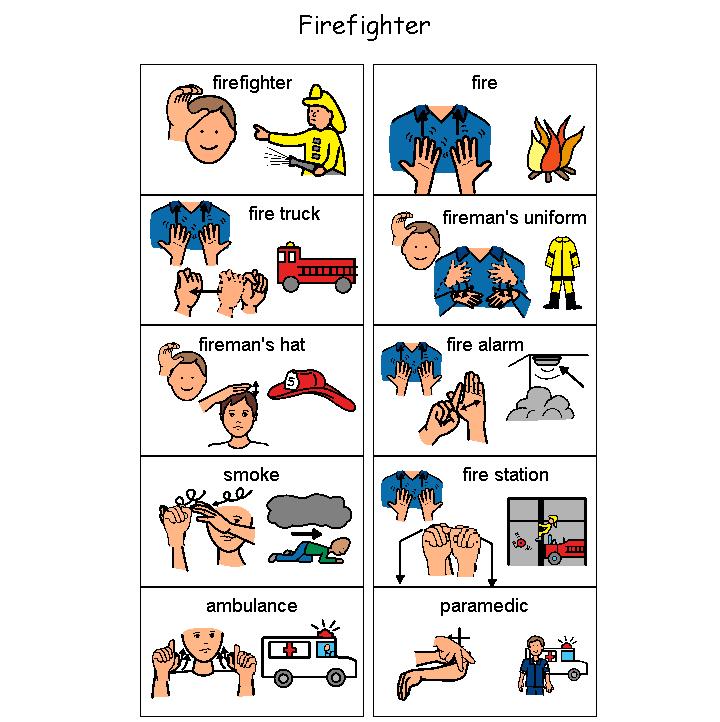 Miss Stephanie's Class Firefighter Visit, Safety Tips, and Fire Sign