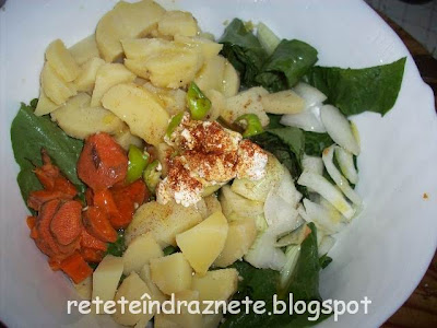 Salată-de-cartofi-rețetă-fără-gluten-de-post