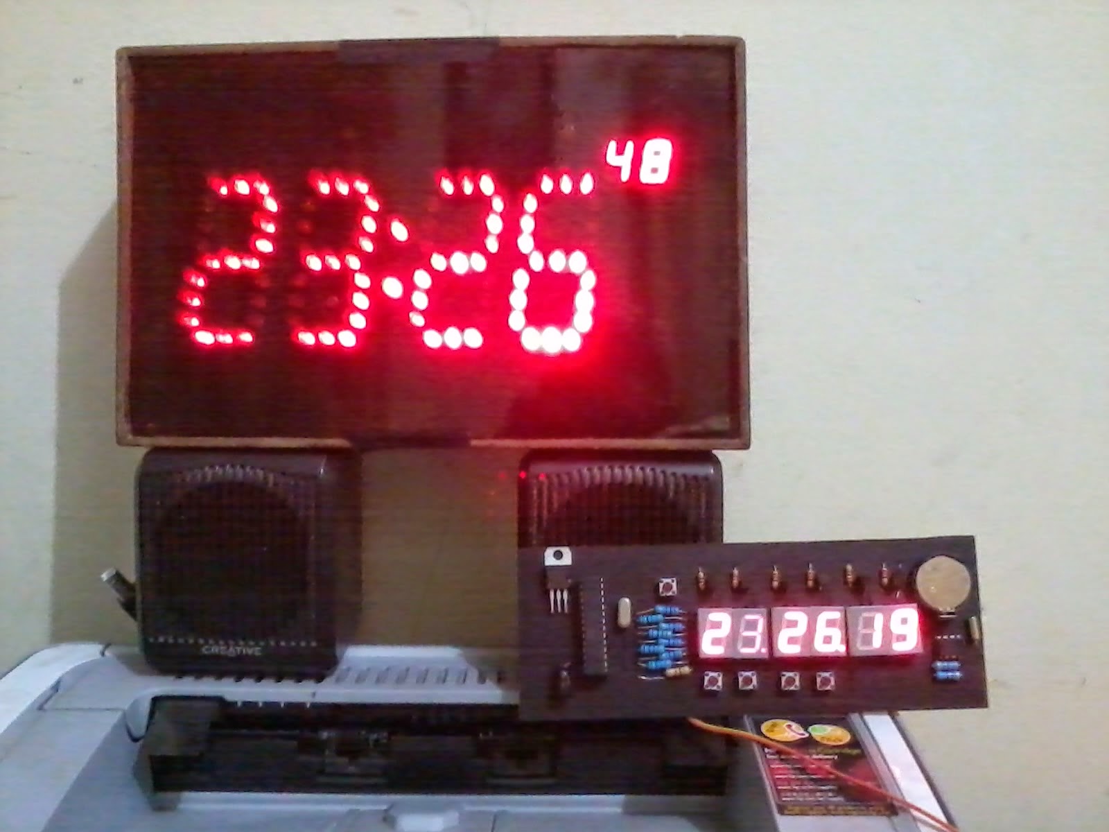 Membuat Jam Digital Sendiri | membuat jam digital sendiri dengan 7 segmen dan kumpulan Membuat Jam Digital Sendiri | membuat jam digital sendiri dengan 7 segmen dan kumpulan