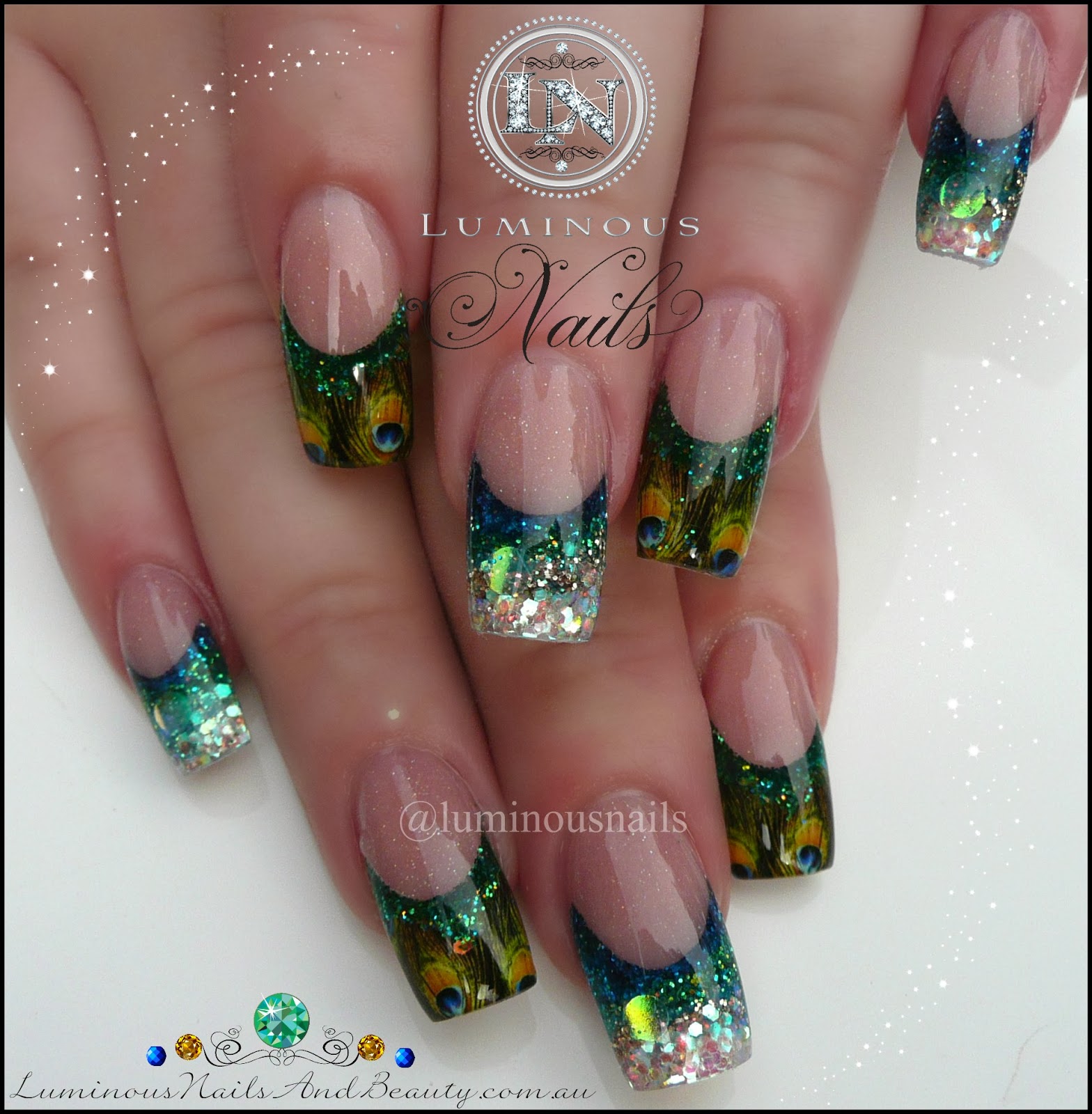 luminous nails luminous nails