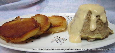 Budín De Jurel En Salsa De Marisco 
