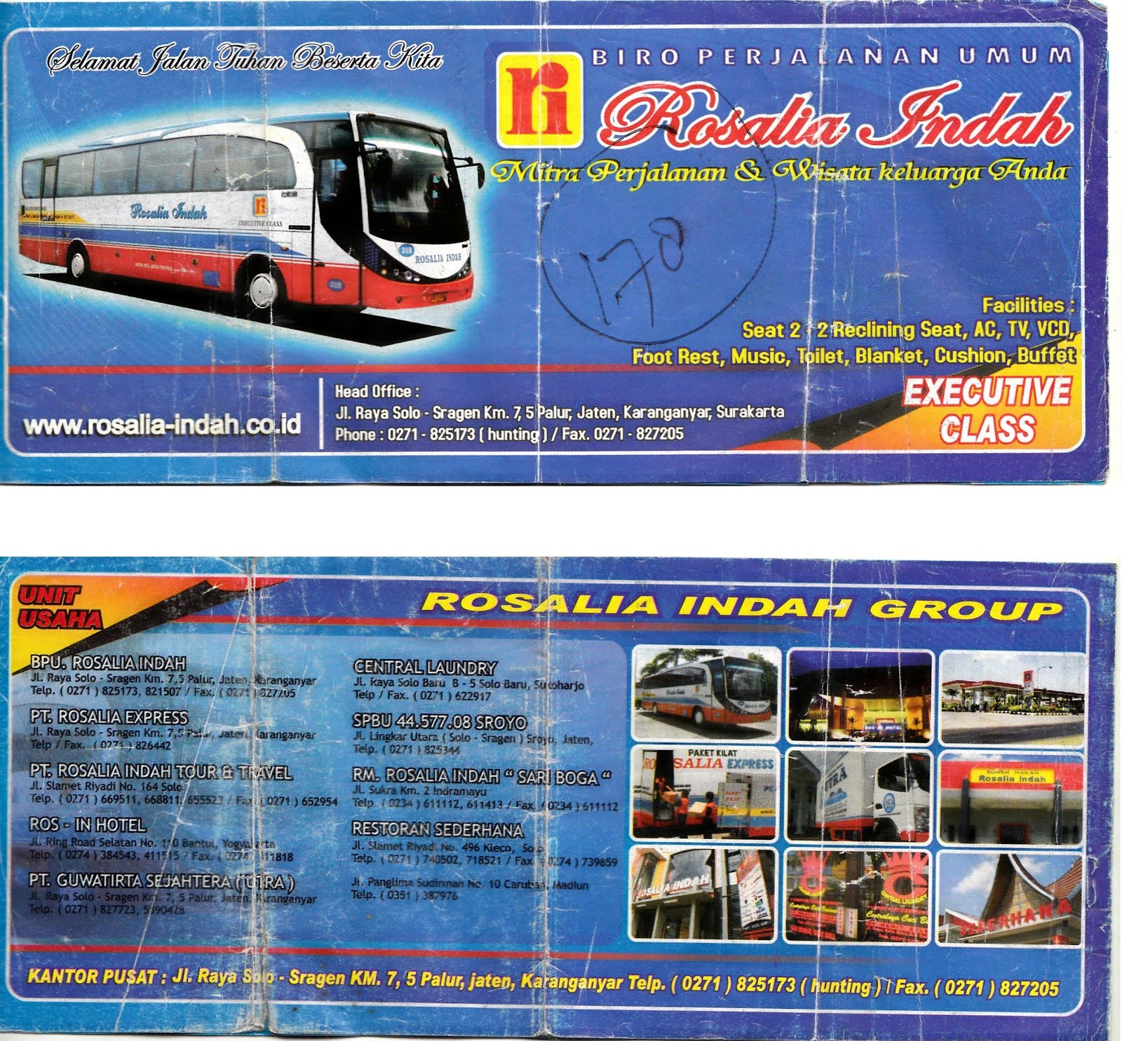 Bus Malam Untuk Jurusan Jakarta Purwokerto Purbalingga Banjarnegara Wonosobo