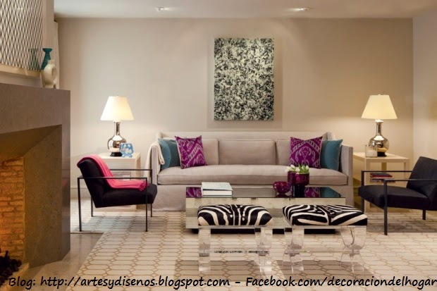 Living salas modernas con estilo : decoración del hogar, diseño de ...