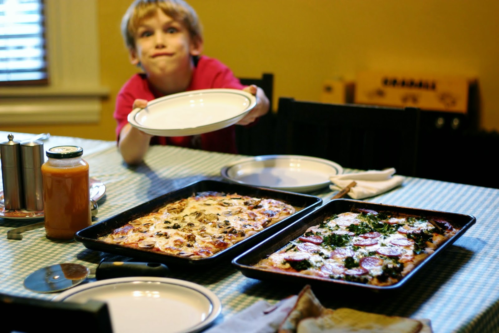 Thrift at Home My Very Favorite (Easy!) Pizza Crust