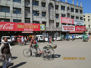 Famous "DHABAS"  near the Golden Temple.