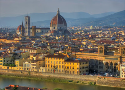 Duomo, florence italy, view from michaelangelos hill Duomo, florence italy, view from michaelangelos hill