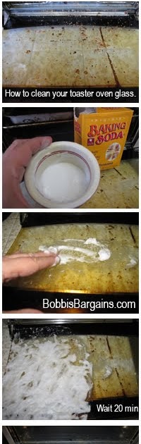 Bobbi S Bargains How To Clean Your Toaster Oven Glass Door