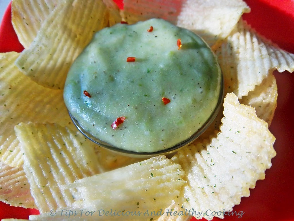 TIPS FOR DELICIOUS AND HEALTHY COOKING Green Dip