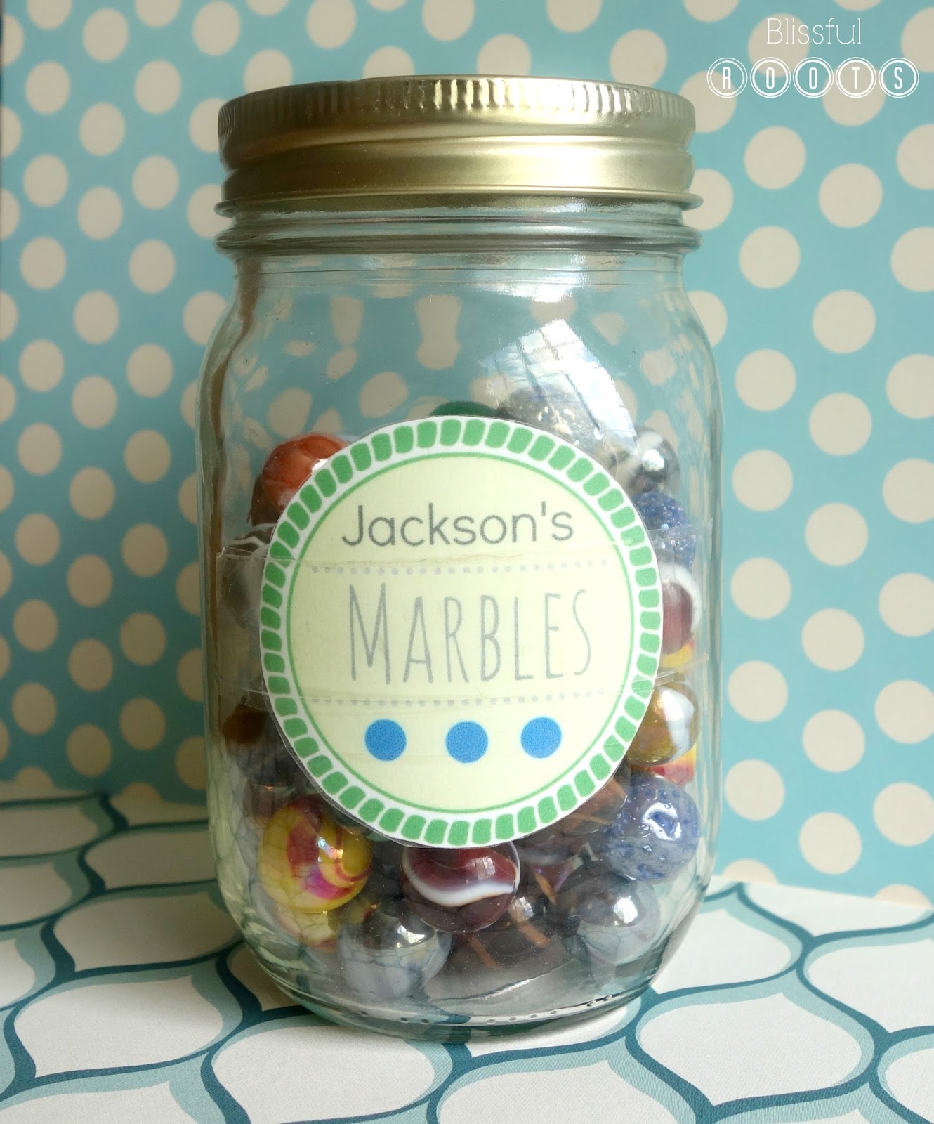 BLISSFUL ROOTS The Magic of Mason Jars & Labels {Displaying Collections}