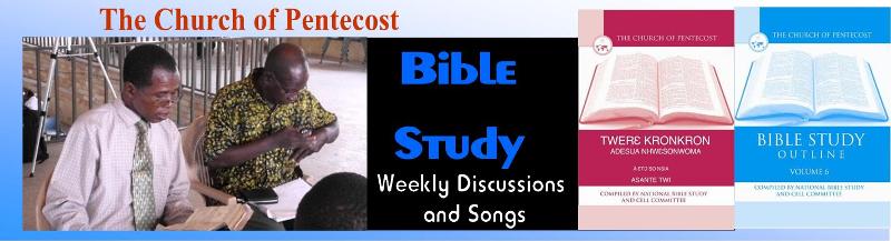 COP Bible Study Lessons and Discussions