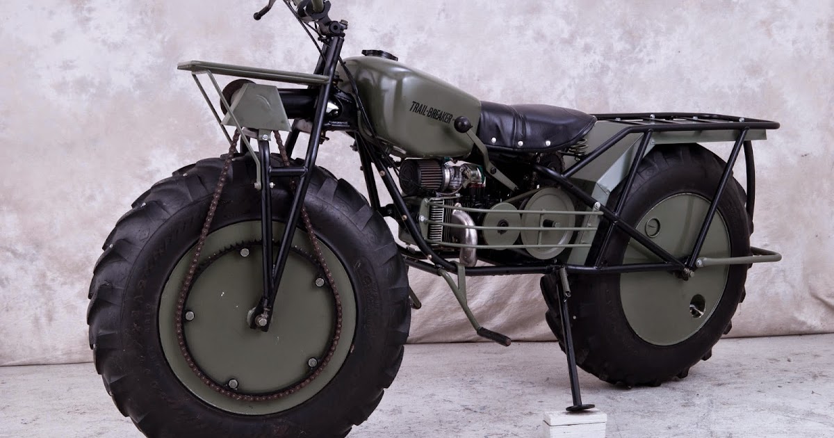 MOTORCYCLE 74 Rokon Trailbreaker MK iiio 1972 2x2 wheel drive