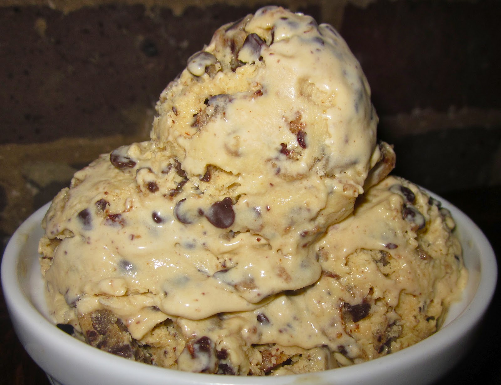 Haute + Heirloom Gourmet Double Cookie Dough Ice Cream with Brown