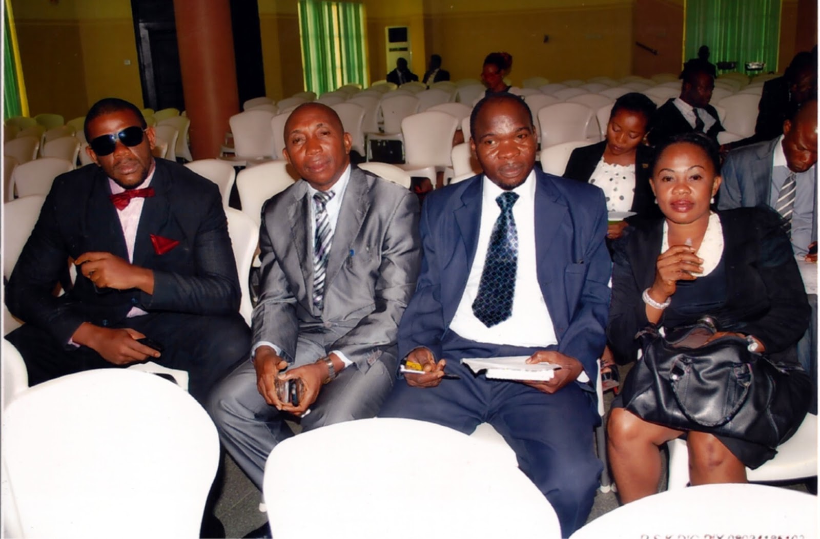 Lawyers during a seminar