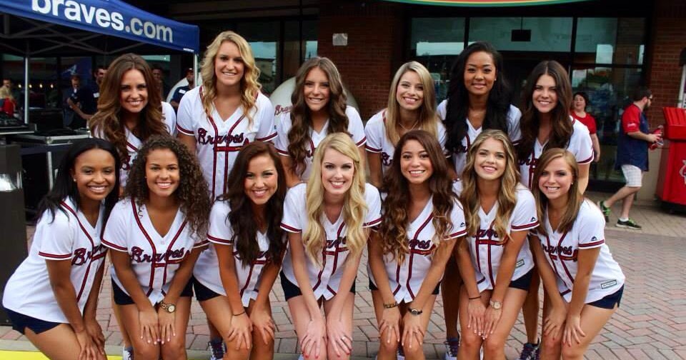 Pro Cheerleader Heaven The Atlanta Braves Tomahawk Team is Hot!
