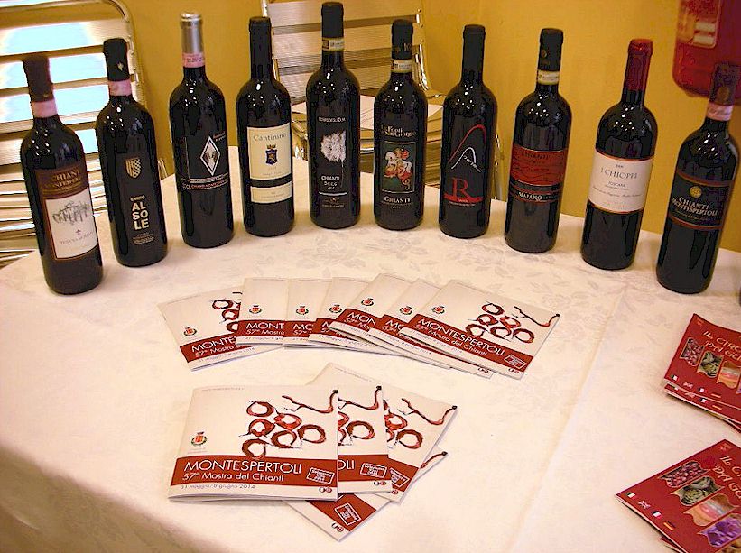 Chianti wine festival at Montespertoli