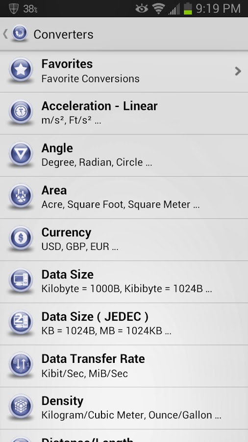 [App] Unit Converter Plus v1.4.5.6 APK Informasi Teknologi Android