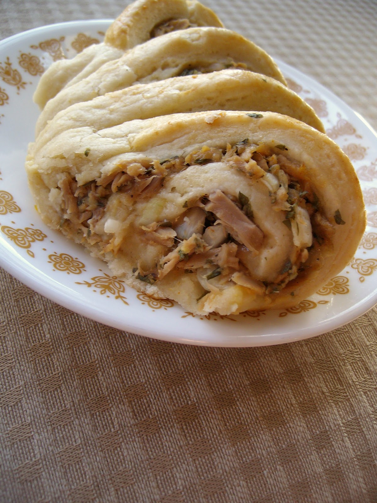 The Foodie RD Tuna Ring with Swiss Cheese Sauce