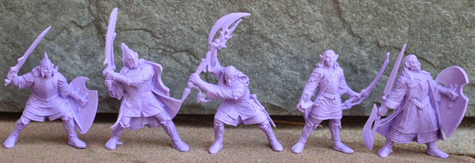 Fantasy battles series Supreme Elves Tehnolog's toy soldiers 1/35 scale 