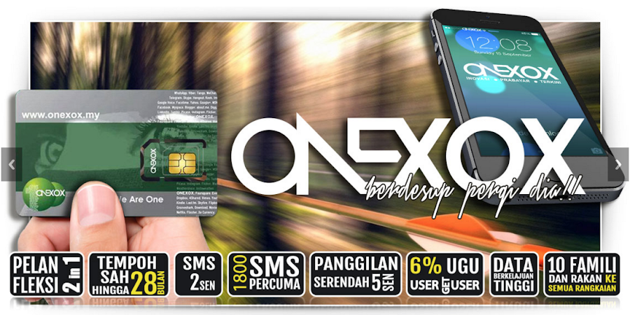 Onexox - Inovasi Prabayar Terkini