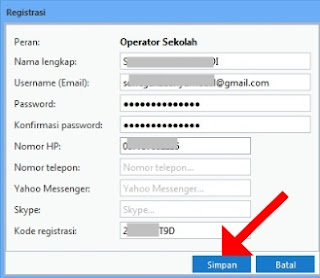 Cara Registrasi Operator Sekolah Cara Registrasi Operator Sekolah